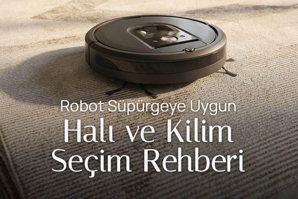 Robot Süpürge Dostu Evler: Halı ve Kilim Seçim Rehberi