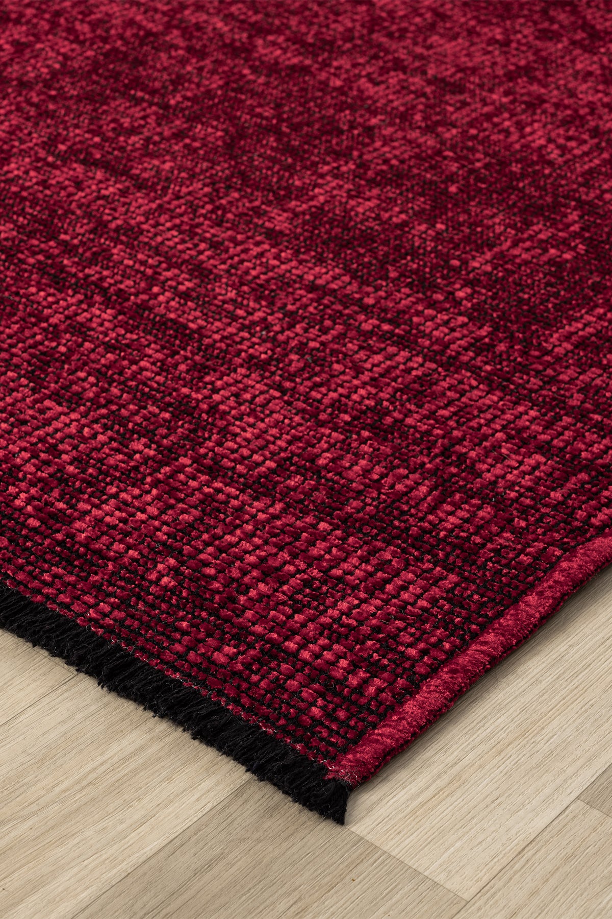 Antik Bordo Halı Yıkanabilir Kaymaz Taban Şönil Kilim Dokuma Pamuk Taban Kilim 10115A