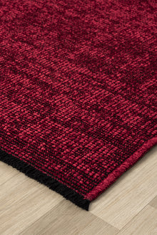 Antik Bordo Halı Yıkanabilir Kaymaz Taban Şönil Kilim Dokuma Pamuk Taban Kilim 10115A