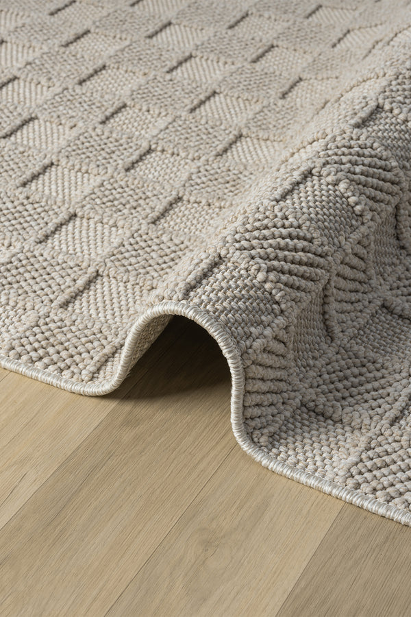 Fizy Bej Multi Halı Loop Sisal Halı Modern Dokuma Oturma Odası Salon Halısı 13795B