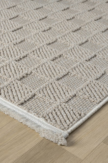Fizy Bej Multi Halı Loop Sisal Halı Modern Dokuma Oturma Odası Salon Halısı 13795B