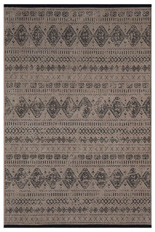Gaia Bej Halı Yıkanabilir Kaymaz Taban Şönil Kilim Dokuma Pamuk Taban Kilim 10354