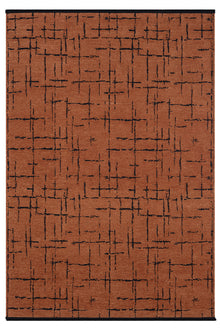 Gaia Kiremit Halı Yıkanabilir Kaymaz Taban Şönil Kilim Dokuma Pamuk Taban Kilim 10118
